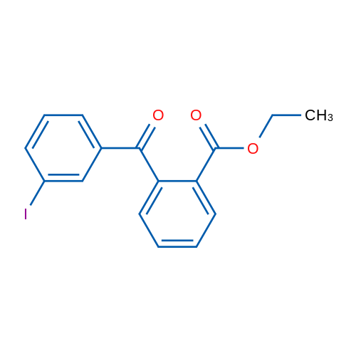 2-Ethoxycarbonyl-3'-iodobenzophenone 1g