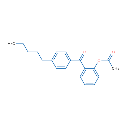 2-Acetoxy-4'-pentylbenzophenone 1g