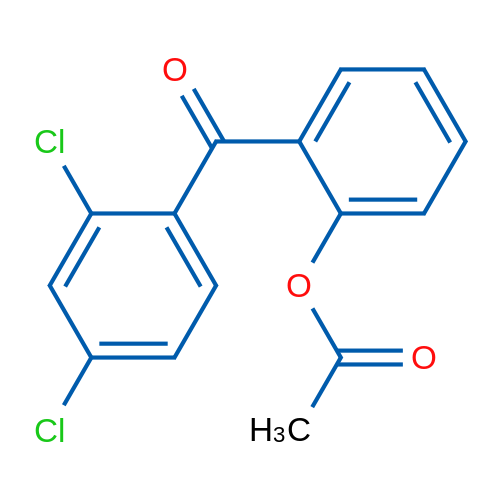 2-Acetoxy-2',4'-dichlorobenzophenone 1g