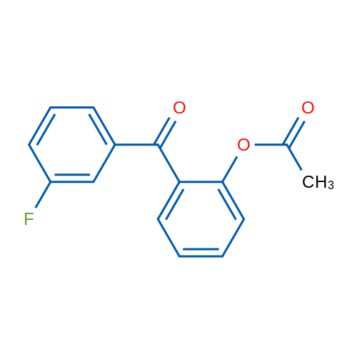 2-Acetoxy-3'-fluorobenzophenone 1g