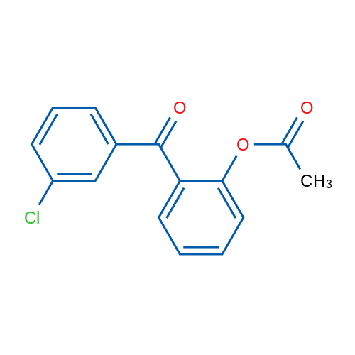 2-Acetoxy-3'-chlorobenzophenone 1g
