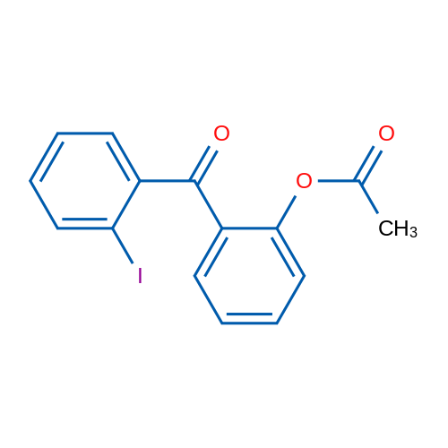 2-Acetoxy-2'-iodobenzophenone 5g