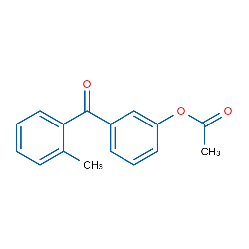 3-Acetoxy-2'-methylbenzophenone 1g