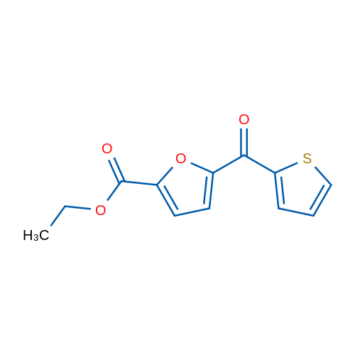 Ethyl 5-(2-thenoyl)-2-furoate 5g