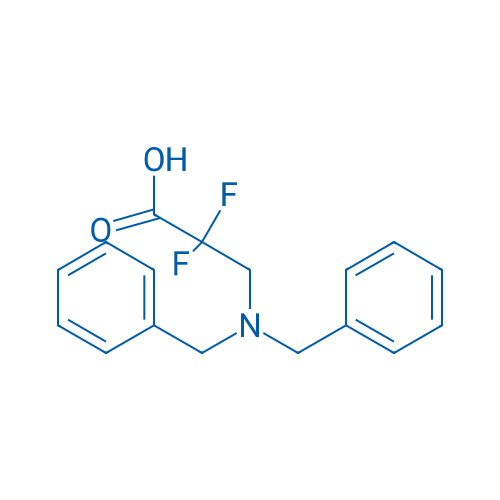3-(Dibenzylamino)-2,2-difluoropropanoic acid 100mg