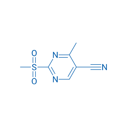 4-Methyl-2-(methylsulfonyl)pyrimidine-5-carbonitrile 100mg
