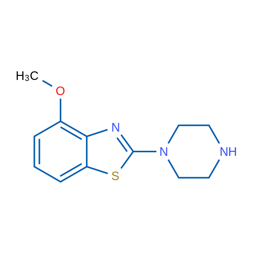 4-methoxy-2-piperazin-1-yl-1,3-benzothiazole 1g