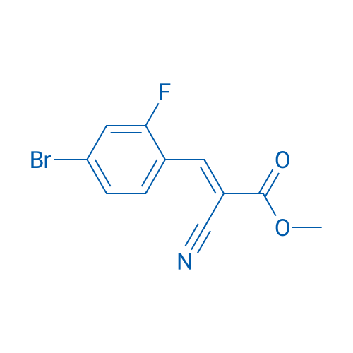 Methyl (2E)-3-(4-bromo-2-fluorophenyl)-2-cyanoprop-2-enoate 1g