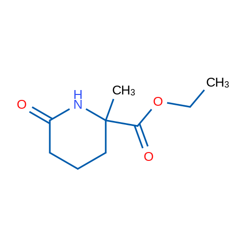 Ethyl 2-methyl-6-oxopiperidine-2-carboxylate 1g