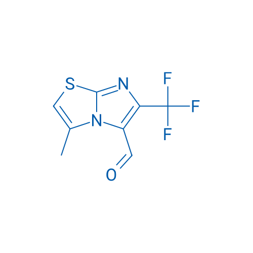 3-Methyl-6-(trifluoromethyl)imidazo[2,1-b]thiazole-5-carbaldehyde 250mg