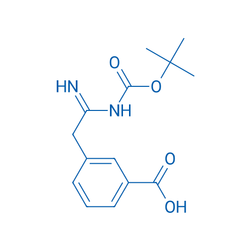 3-(2-((tert-Butoxycarbonyl)amino)-2-iminoethyl)benzoic acid 1g