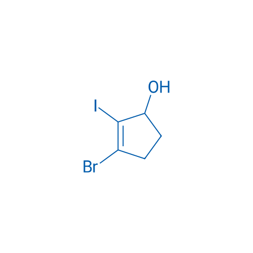 3-BROMO-2-IODOCYCLOPENT-2-EN-1-OL 1g