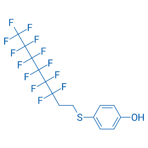 4-((3,3,4,4,5,5,6,6,7,7,8,8,8-Tridecafluorooctyl)thio)phenol 250mg