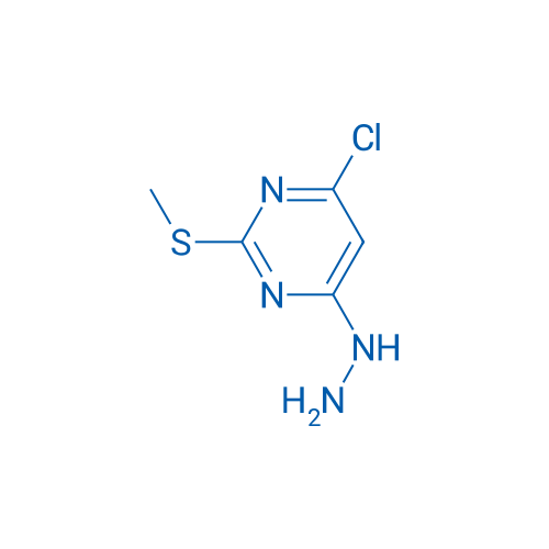 4-Chloro-6-hydrazinyl-2-(methylthio)pyrimidine 250mg