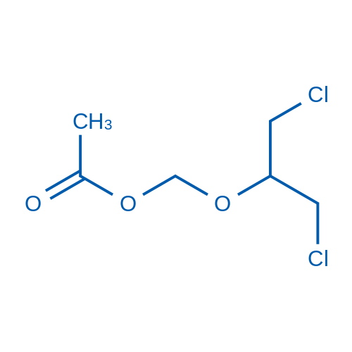 ((1,3-Dichloropropan-2-yl)oxy)methyl acetate 1g