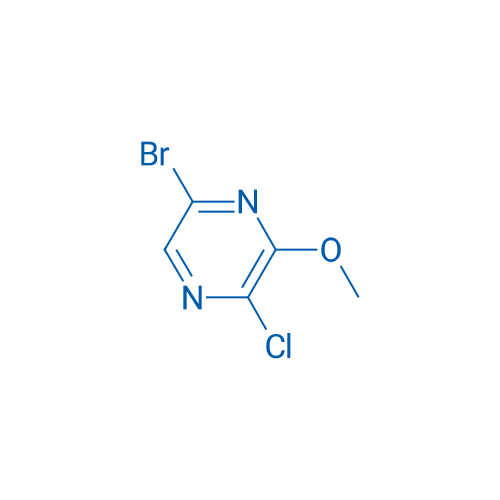 5-Bromo-2-chloro-3-methoxypyrazine 250mg