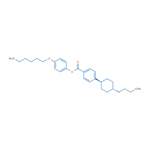 4-(Hexyloxy)phenyl 4-(trans-4-butylcyclohexyl)benzoate 1g