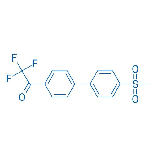 2,2,2-Trifluoro-1-(4'-(methylsulfonyl)-[1,1'-biphenyl]-4-yl)ethanone 5g