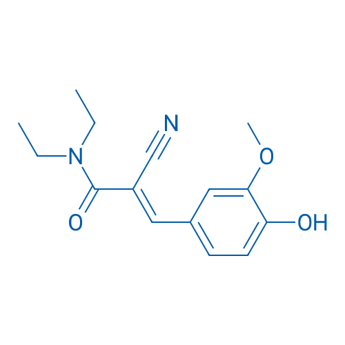 (E)-2-Cyano-N,N-diethyl-3-(4-hydroxy-3-methoxyphenyl)acrylamide 50mg