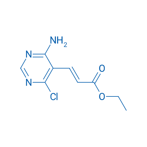 Ethyl 3-(4-amino-6-chloropyrimidin-5-yl)acrylate 1g