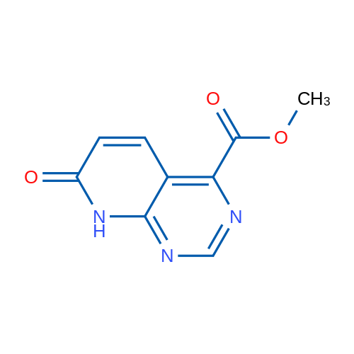Methyl 7-oxo-7,8-dihydropyrido[2,3-d]pyrimidine-4-carboxylate 1g