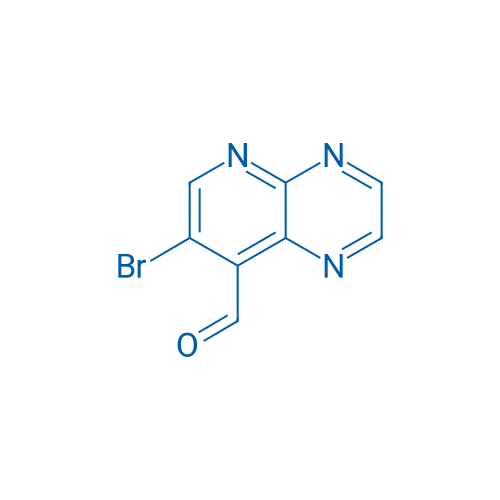 7-Bromopyrido[2,3-b]pyrazine-8-carbaldehyde 250mg