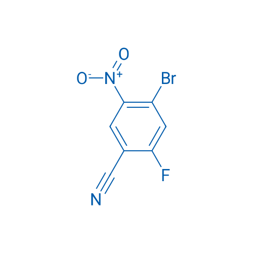 4-Bromo-2-fluoro-5-nitrobenzonitrile 100mg