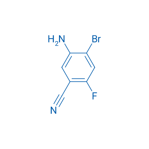 5-Amino-4-bromo-2-fluorobenzonitrile 250mg