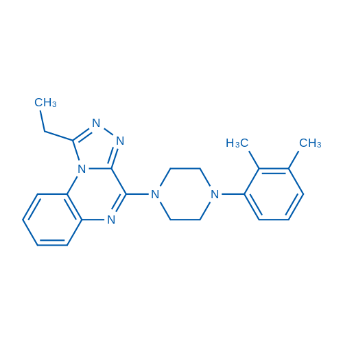 4-(4-(2,3-Dimethylphenyl)piperazin-1-yl)-1-ethyl-[1,2,4]triazolo[4,3-a]quinoxaline 100mg