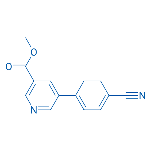 Methyl 5-(4-cyanophenyl)nicotinate 1g