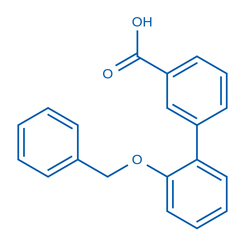 3-(2-Benzyloxyphenyl)benzoic acid 5g