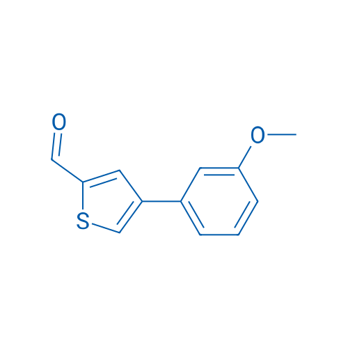 4-(3-Methoxyphenyl)-2-thiophenecarbaldehyde 1g