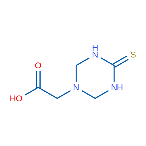 2-(4-Thioxo-1,3,5-triazinan-1-yl)acetic acid 1g