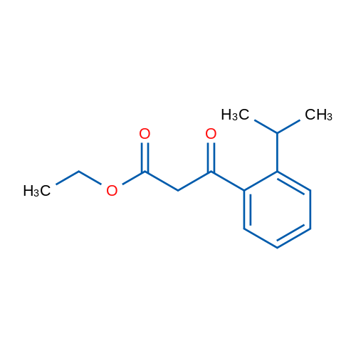 Ethyl 3-(2-isopropylphenyl)-3-oxopropanoate 1g