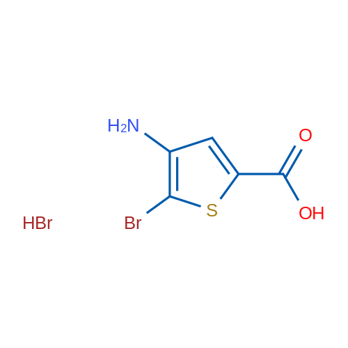 4-Amino-5-bromothiophene-2-carboxylic acid hydrobromide 25g