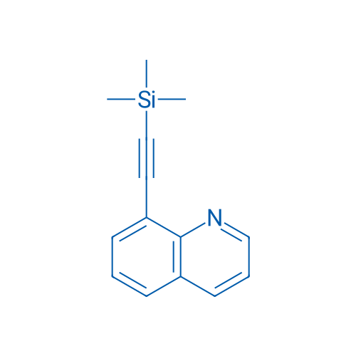8-((Trimethylsilyl)ethynyl)quinoline 1g