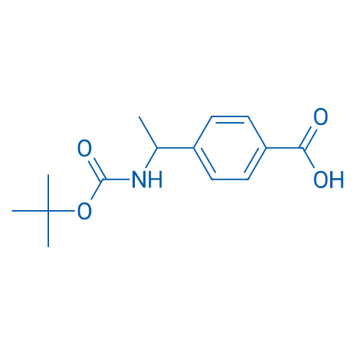 4-(1-((tert-Butoxycarbonyl)amino)ethyl)benzoic acid 1g
