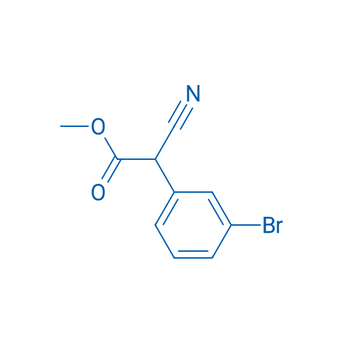 Methyl 2-(3-bromophenyl)-2-cyanoacetate 5g