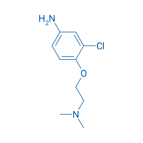 3-Chloro-4-(2-(dimethylamino)ethoxy)aniline 250mg