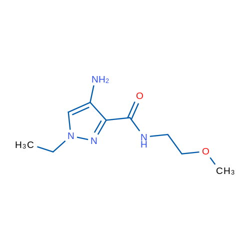 4-Amino-1-ethyl-N-(2-methoxyethyl)-1H-pyrazole-3-carboxamide 1g