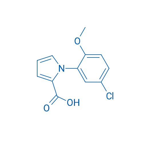 1-(5-Chloro-2-methoxyphenyl)-1H-pyrrole-2-carboxylic acid 1g
