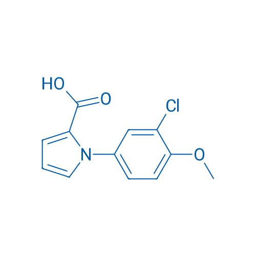1-(3-Chloro-4-methoxyphenyl)-1H-pyrrole-2-carboxylic acid 1g
