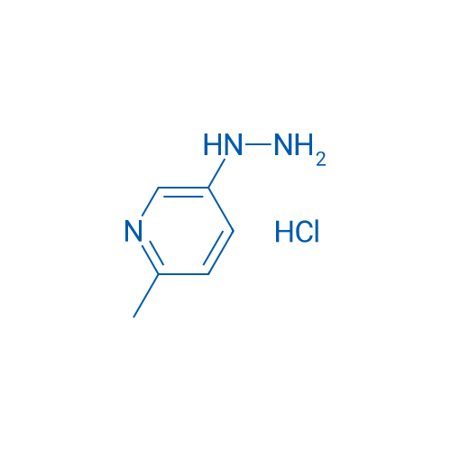 1-(6-Methylpyridin-3-yl)hydrazine hydrochloride 250mg