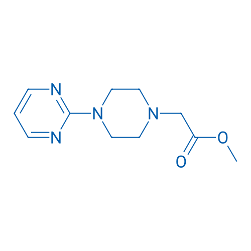 Methyl 2-(4-(pyrimidin-2-yl)piperazin-1-yl)acetate 1g