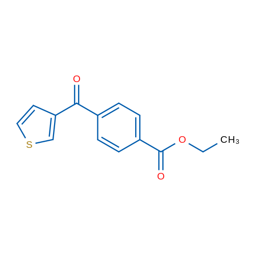 3-(4-Carboethoxybenzoyl)thiophene 5g