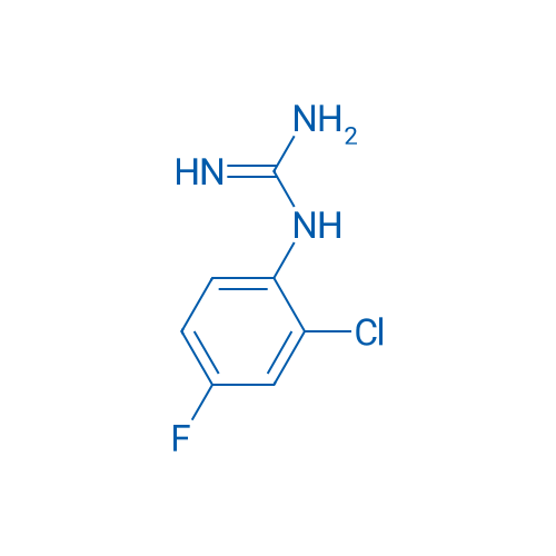 1-(2-Chloro-4-fluorophenyl)guanidine 250mg