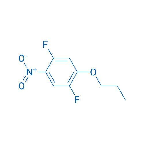 1,4-Difluoro-2-nitro-5-propoxybenzene 1g