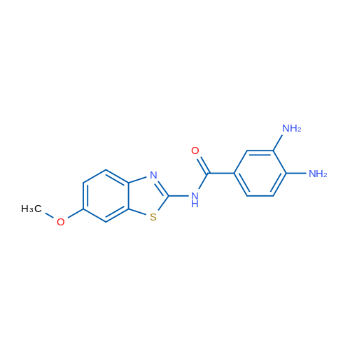 3,4-Diamino-N-(6-methoxybenzo[d]thiazol-2-yl)benzamide 1g
