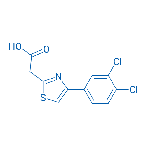 2-(4-(3,4-Dichlorophenyl)thiazol-2-yl)acetic acid 5g