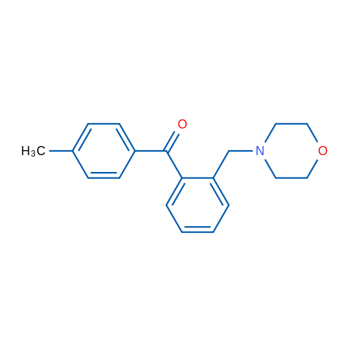 4'-Methyl-2-morpholinomethyl benzophenone 1g